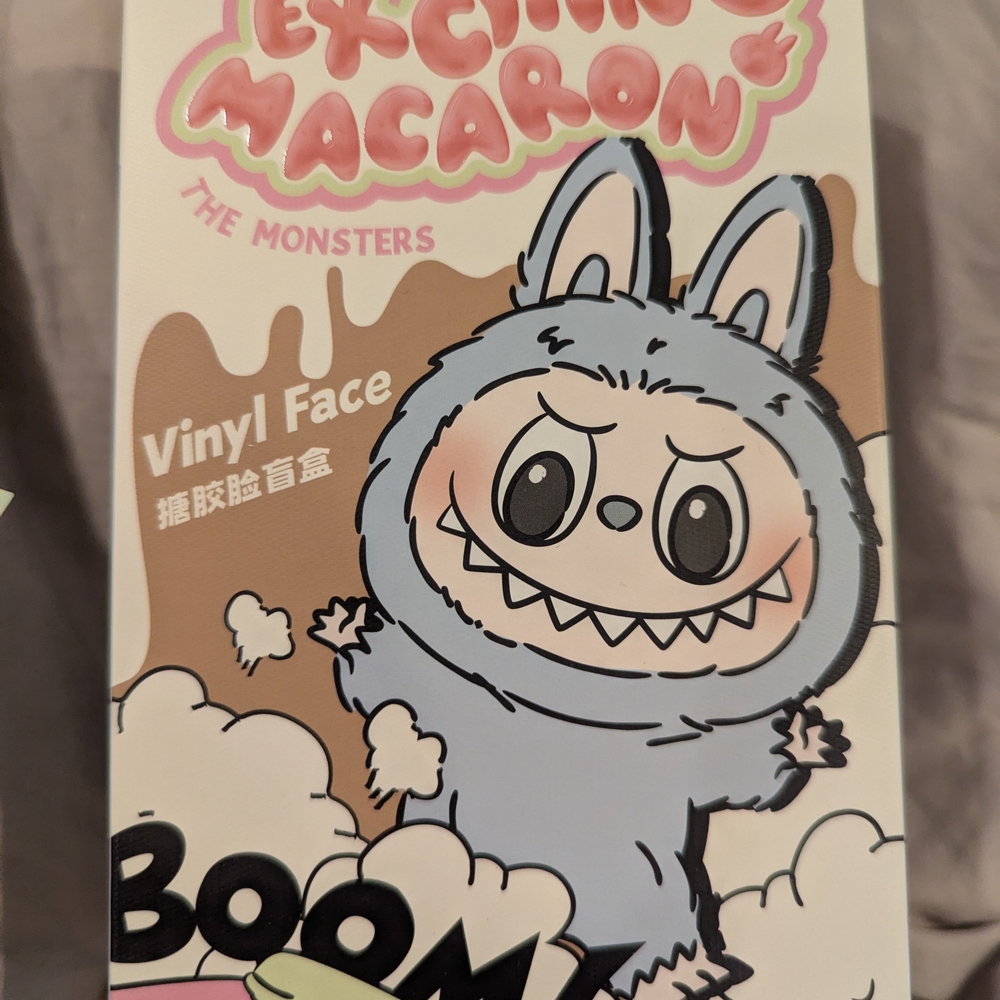 Exciting Macaron Vinyl Face Toy